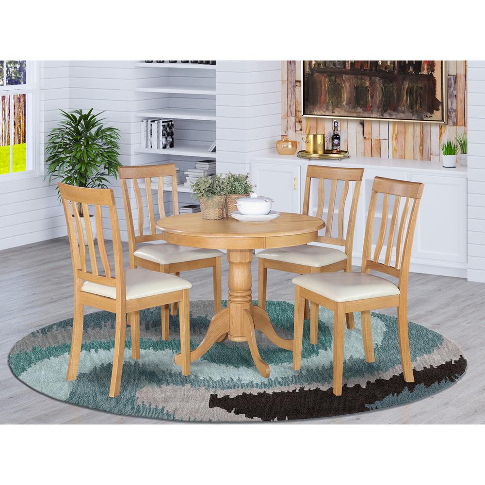 5  PC  Kitchen  Table  set-small  Kitchen  Table  plus  4  Dining  Chairs. Picture 1