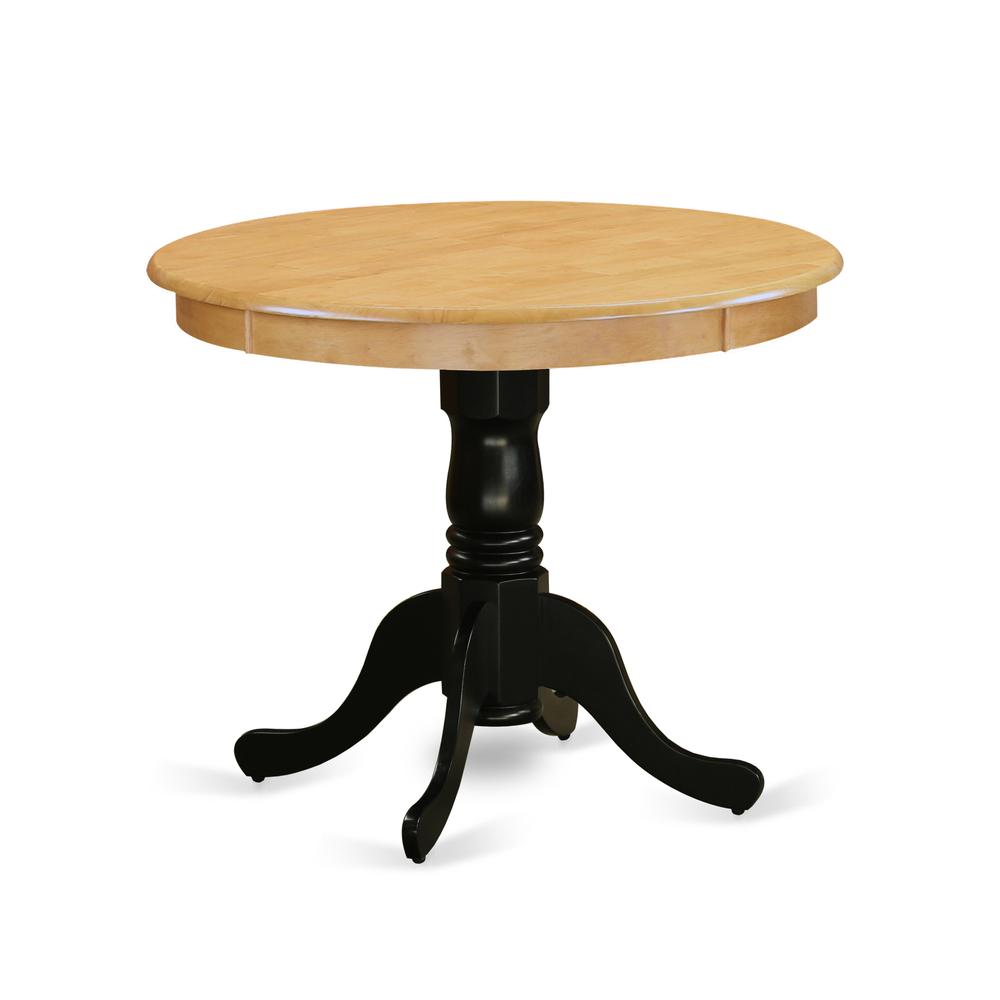Dining Table Oak & Black, ANT-OBK-TP. Picture 1