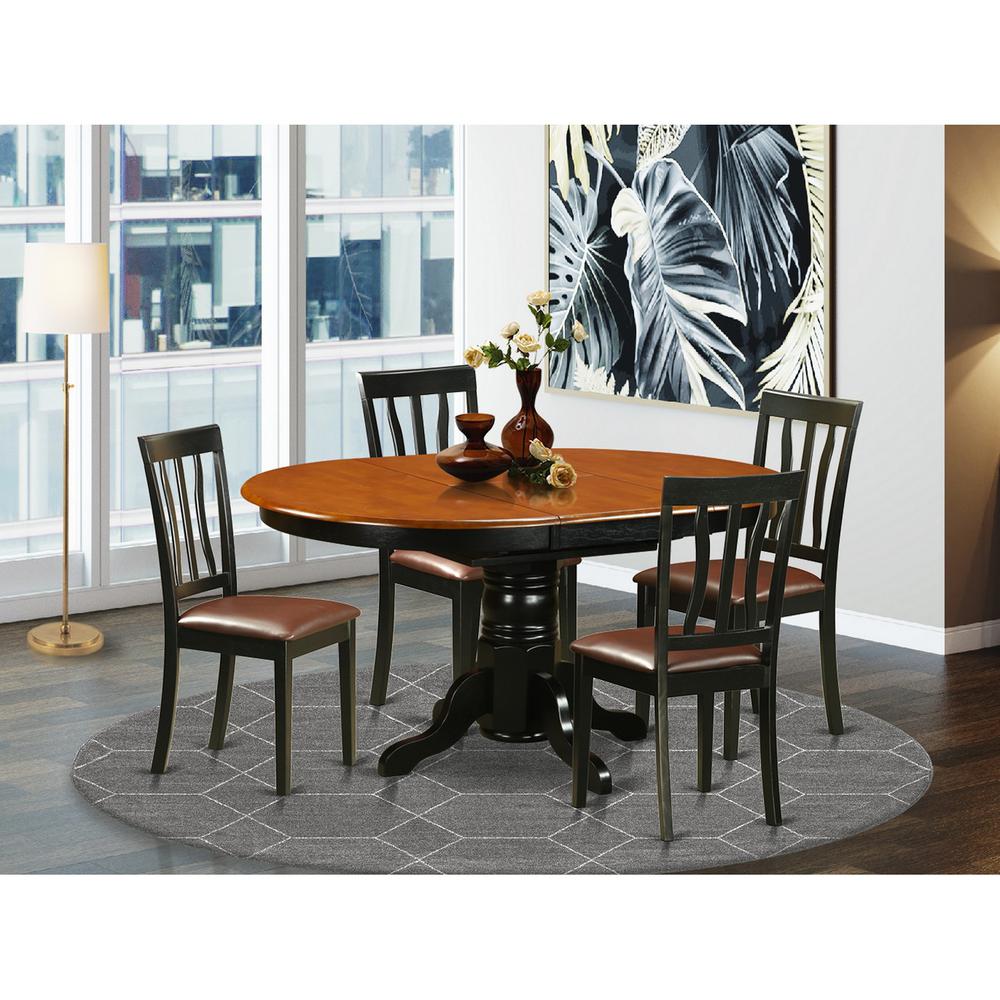 Dining  set  -  5  Pcs  with  4  Wooden  Chairs. Picture 1