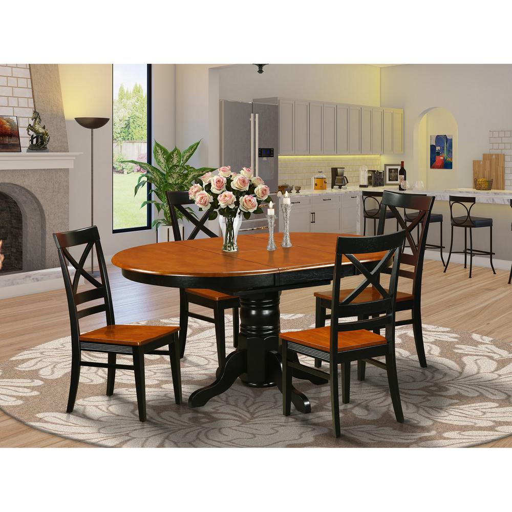 Dining  set  -  5  Pcs  with  4  Wood  Chairs. Picture 1