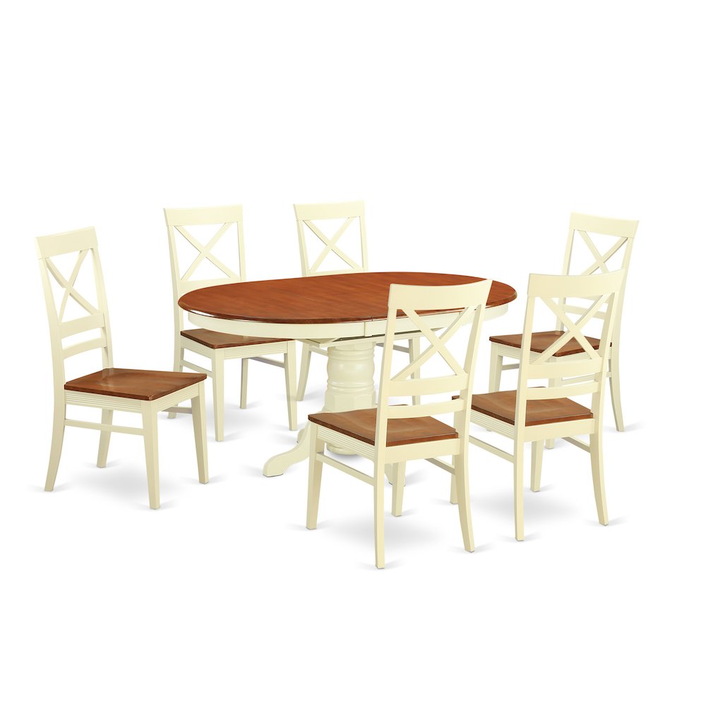 Dining  room  sets  for  6  -Kitchen  Table  and  6  Dining  Chairs. The main picture.