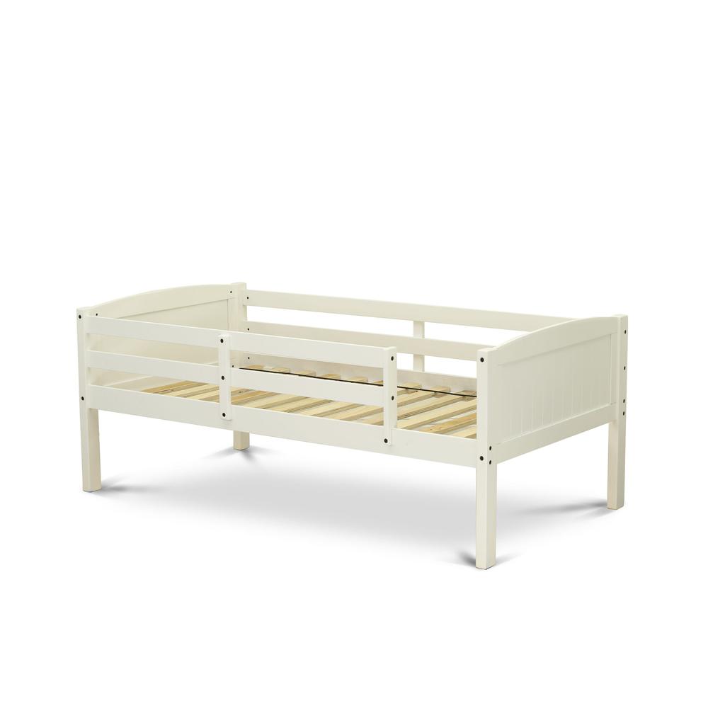 Albury Twin Bunk Bed in White Finish. Picture 4