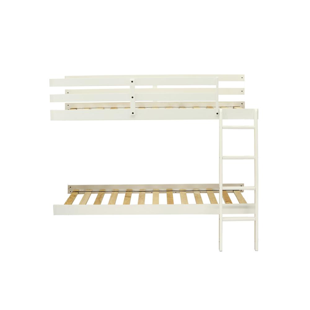 Albury Twin Bunk Bed in White Finish. Picture 8