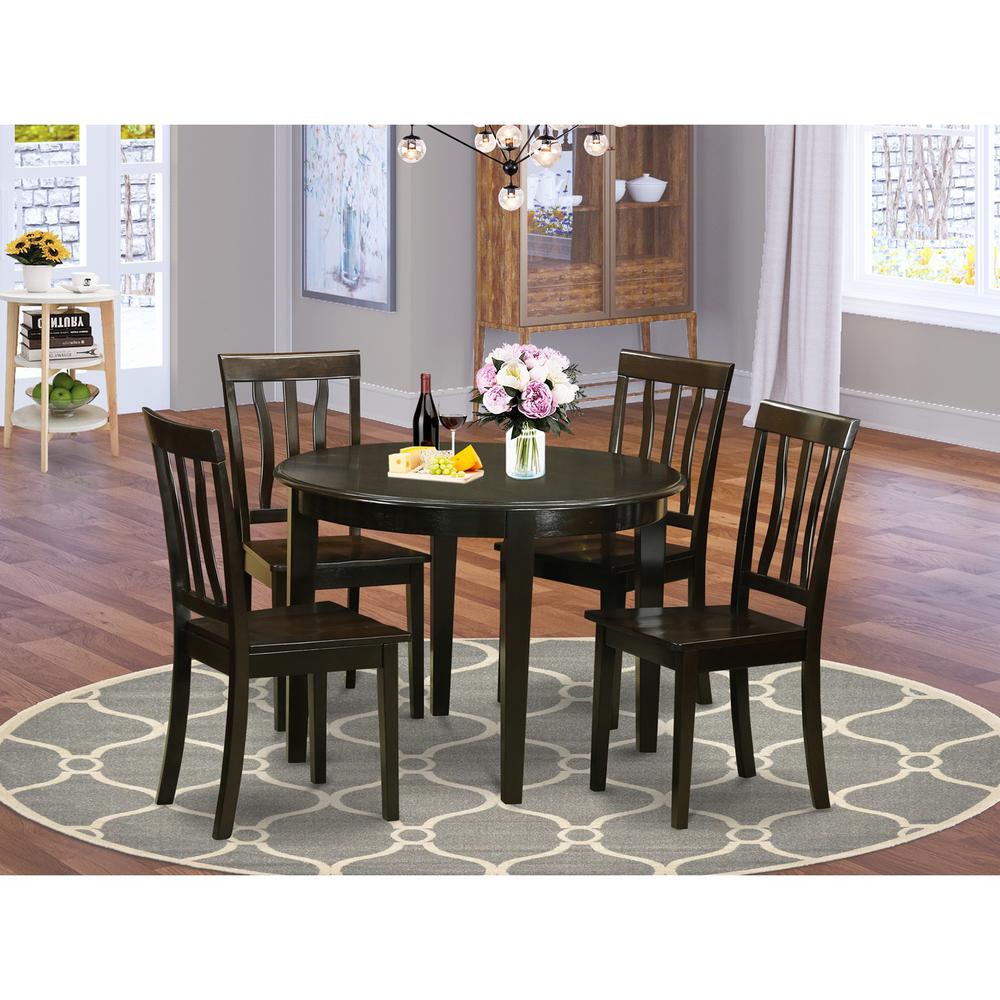 5  PC  Kitchen  Table  set-Table  and  4  Kitchen  Chairs. The main picture.