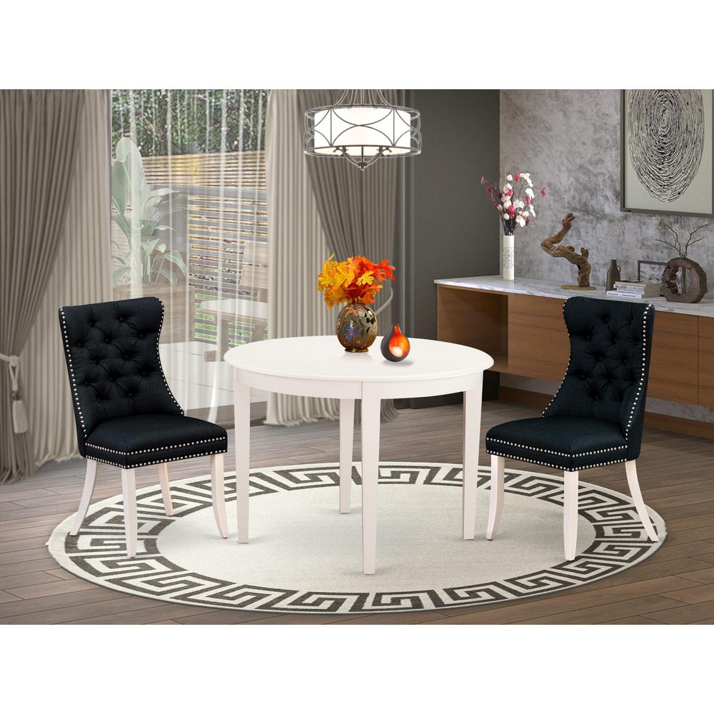 3 Piece Dining Table Set for Small Spaces. Picture 1