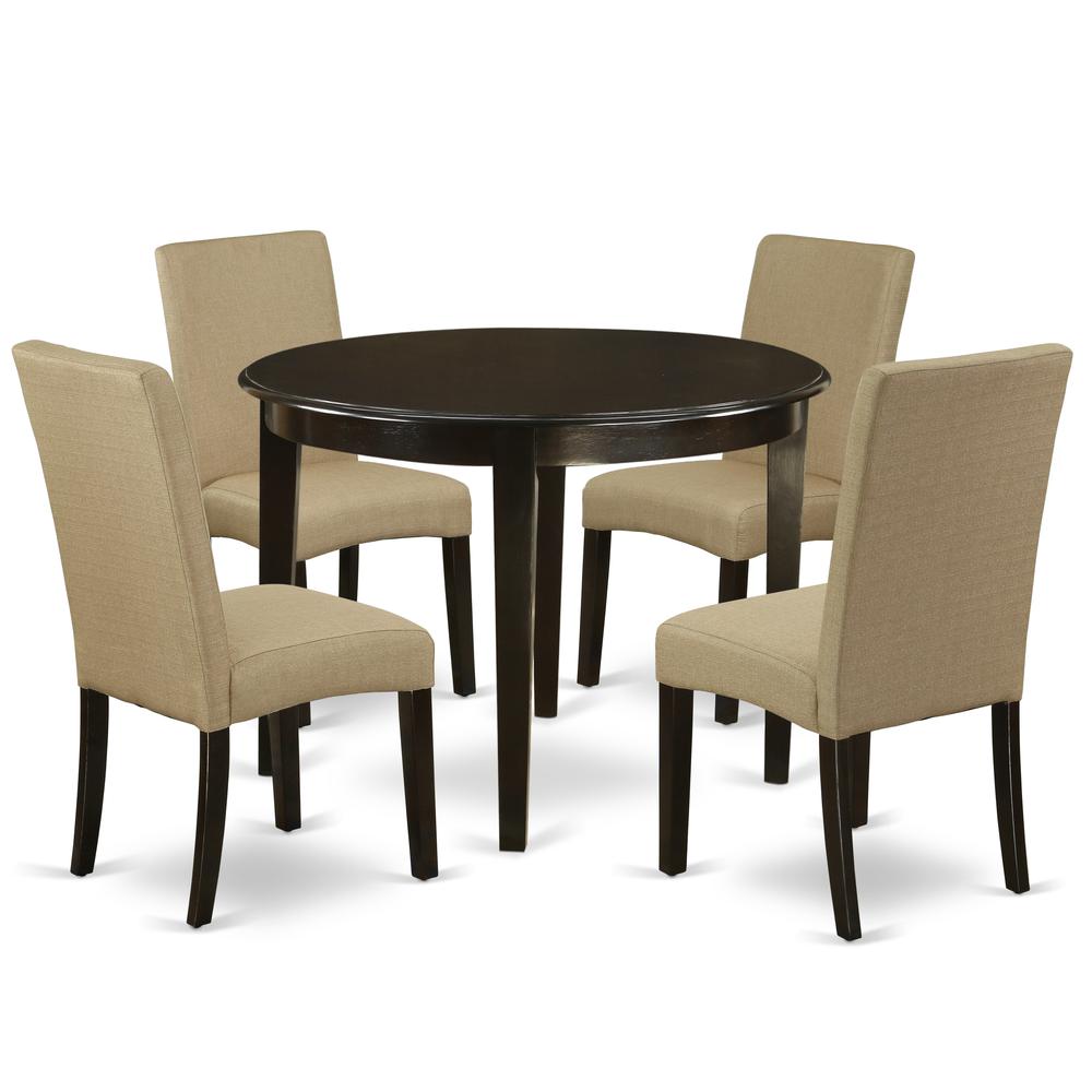 Dining Room Set Cappuccino, BODR5-CAP-03. Picture 1