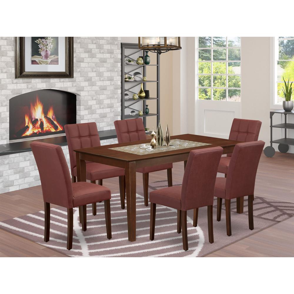 7 Piece Kitchen Dining Table Set. Picture 1