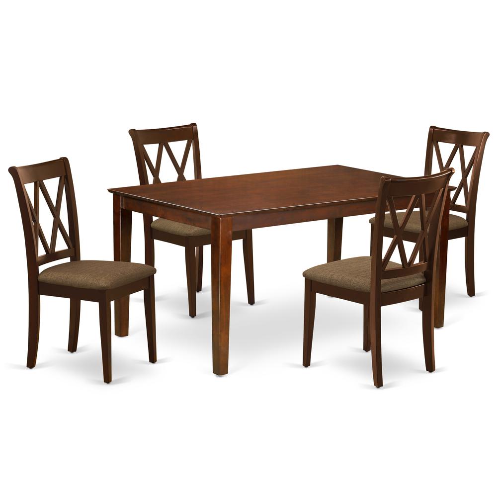 Dining Room Set Mahogany, CACL5-MAH-C. Picture 1