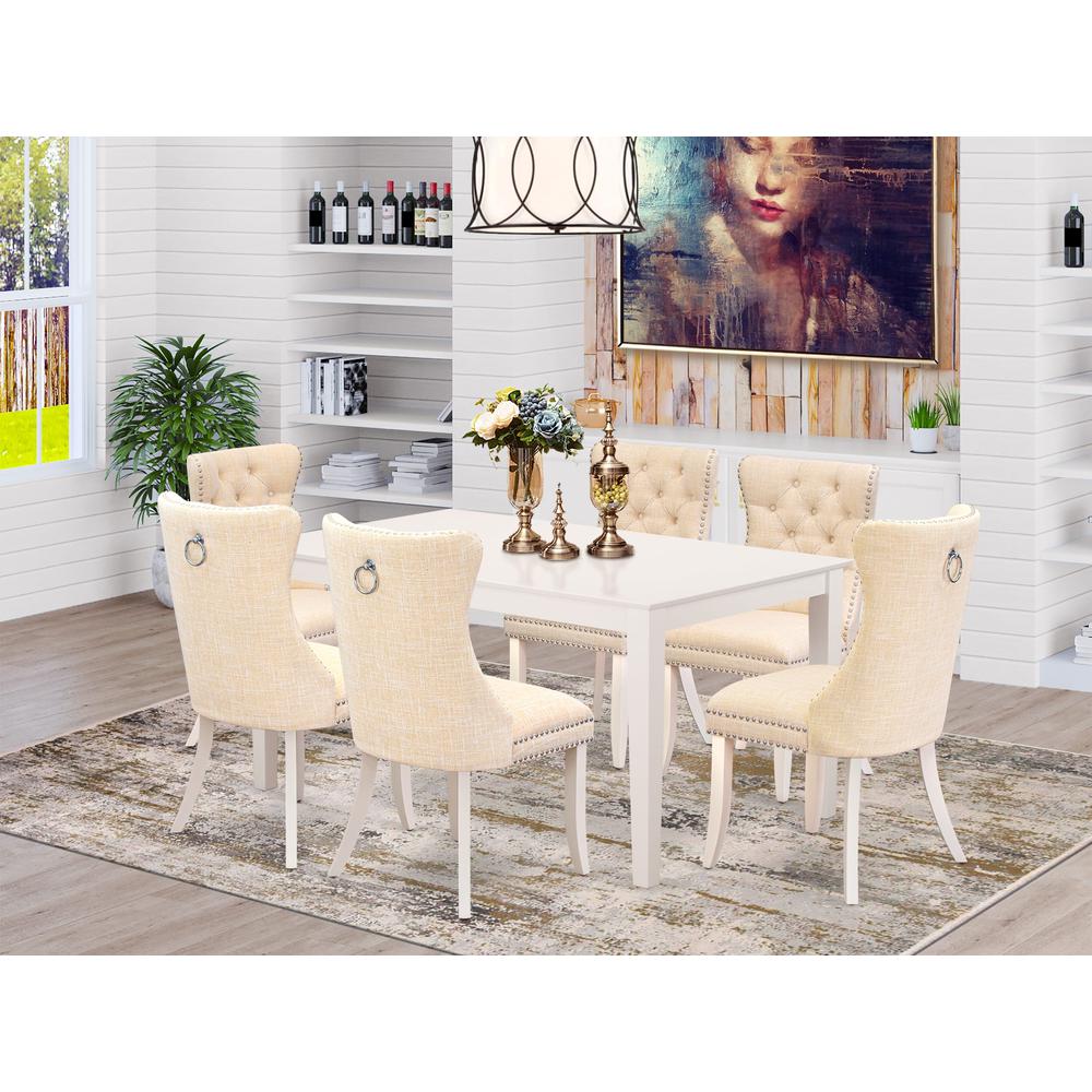 7 Piece Dining Room Furniture Set. Picture 1