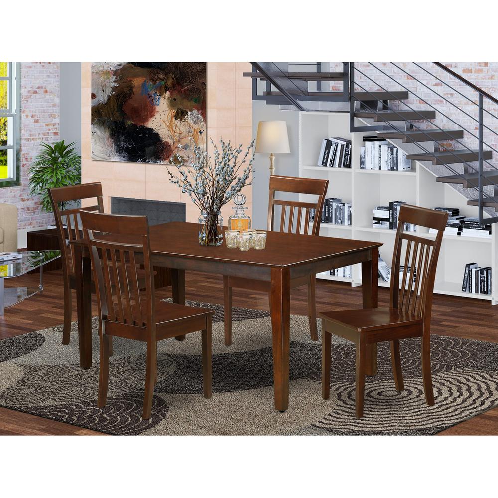5  PC  Dining  room  set-Table  and  4  Kitchen  Chairs. Picture 1