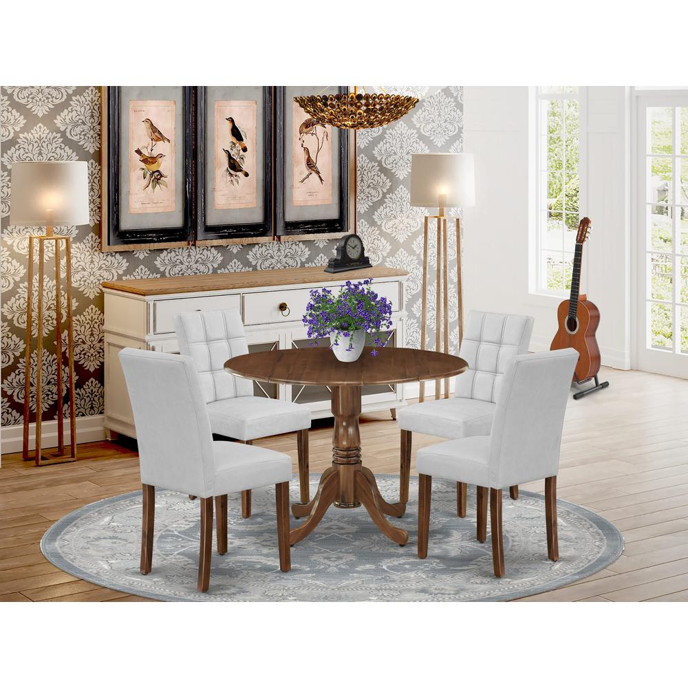 5 Piece Kitchen Dining Table Set consists A Modern Dining Table. Picture 1