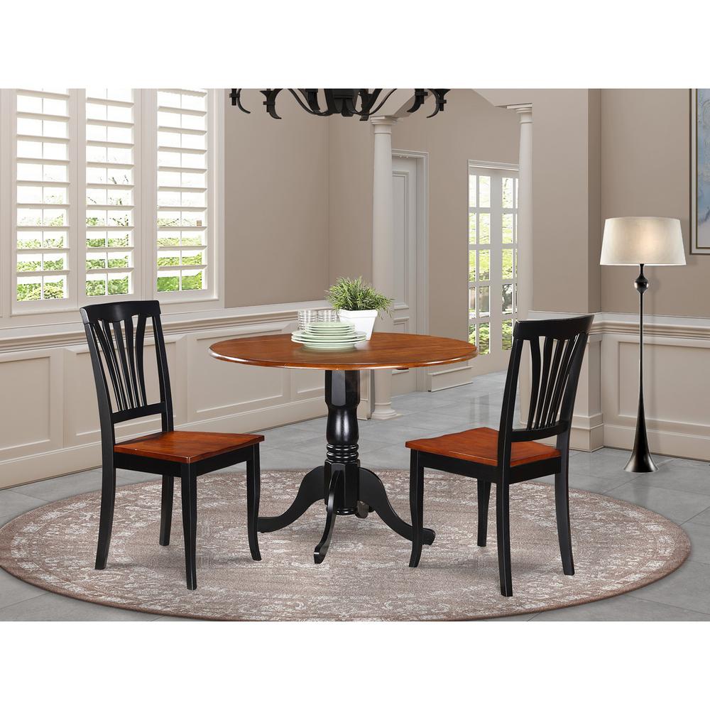 3  Pc  Kitchen  nook  Dining  set-Kitchen  Table  and  2  Kitchen  Chairs. Picture 1
