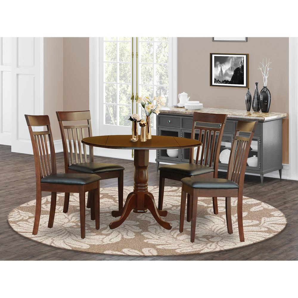5  PC  Kitchen  Table  set-small  Table-plus  4  Kitchen  Chairs. Picture 1