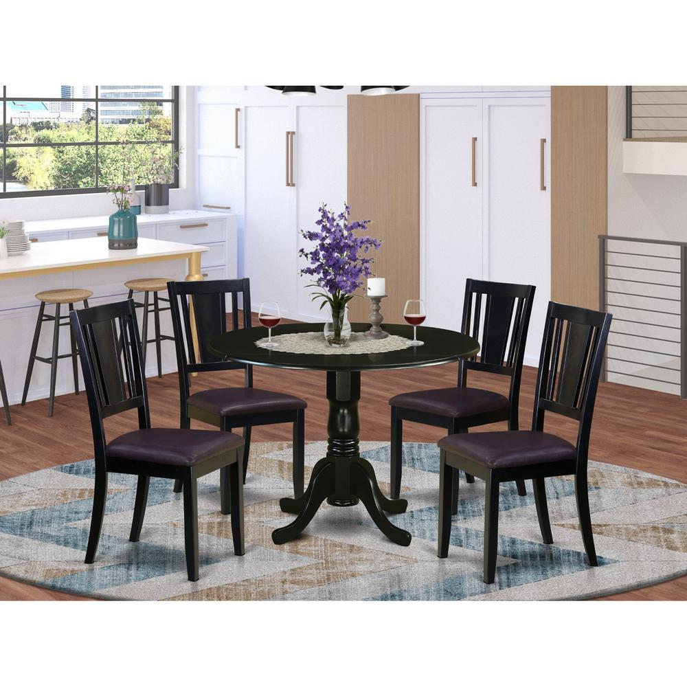 5  Pc  dinette  set  -  Dining  Table  and  4  Dining  Chairs. Picture 1