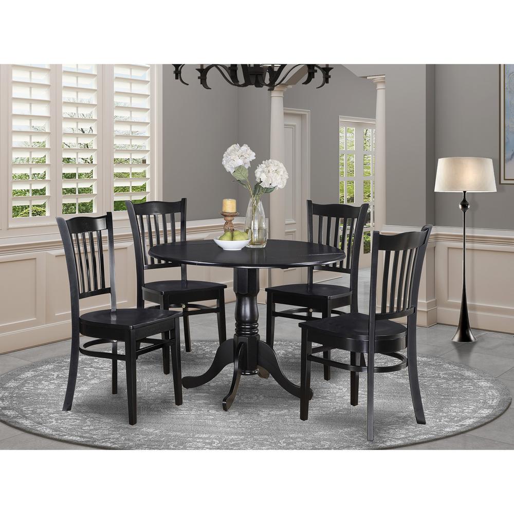 5  Pc  Kitchen  Table  set-Table  and  4  Kitchen  Chairs. Picture 1