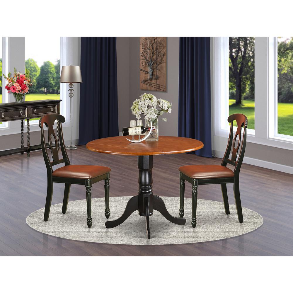 3  PC  Kitchen  Table  set-Dining  Table  and  2  Kitchen  Chairs. Picture 1