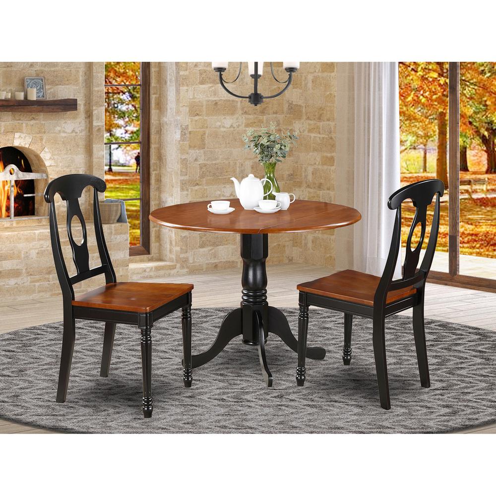 3  Pc  small  Kitchen  Table  set-  small  Table  and  2  Dining  Chairs. Picture 1