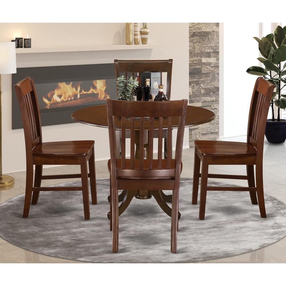 5  Pc  small  Kitchen  Table  and  Chairs  set-small  Kitchen  Table  plus  4  Kitchen  Chairs. Picture 1