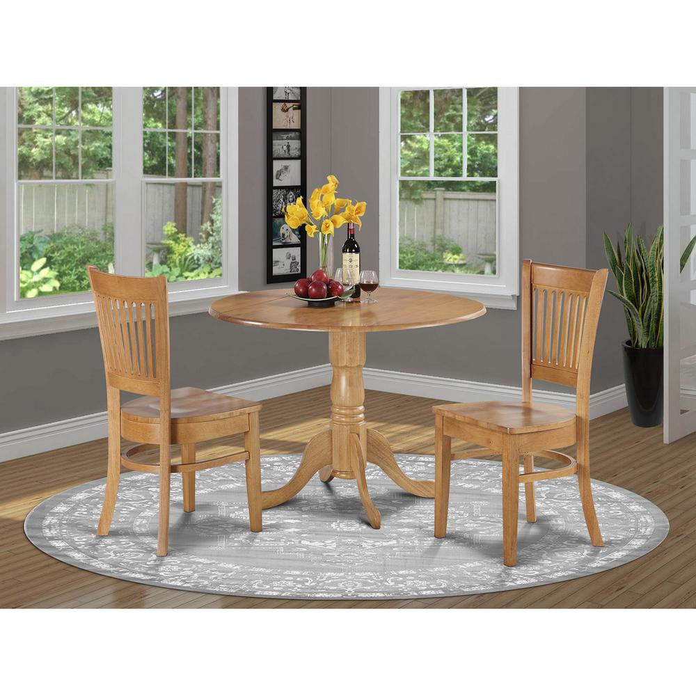 3  Pc  Kitchen  nook  Dining  set-small  Table  and  2  dinette  Chairs  Chairs. Picture 4