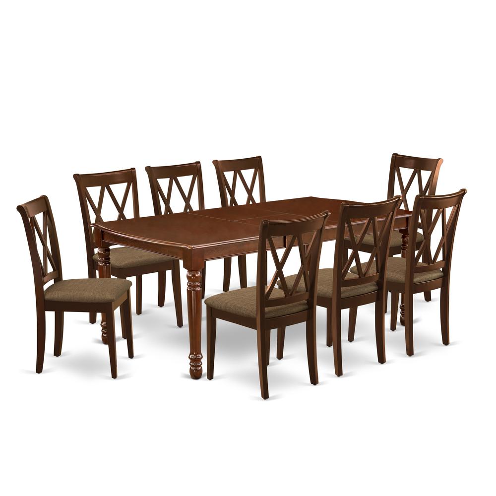 Dining Room Set Mahogany, DOCL9-MAH-C. Picture 1