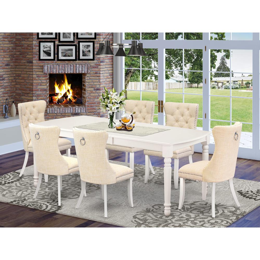 7 Piece Dining Set. Picture 1