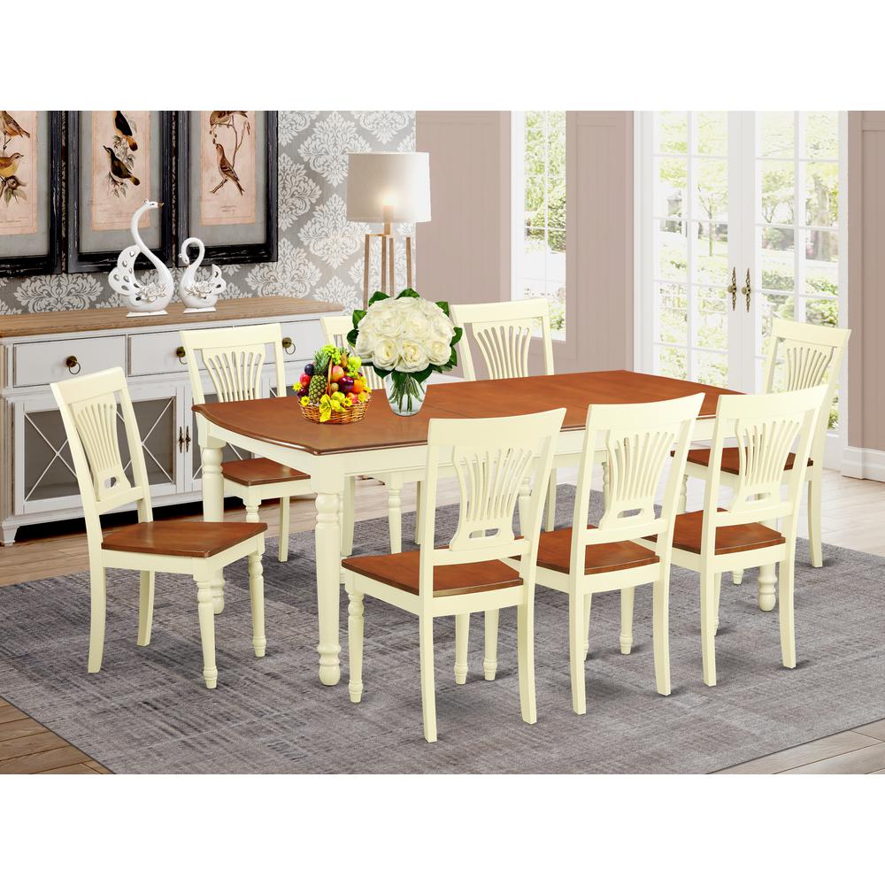 9  Pc  Dining  room  set  for  8-  Dining  Table  and  8  Kitchen  Chairs. Picture 1