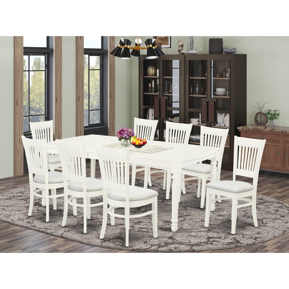 Dining Table- Dining Chairs, DOVA9-LWH-C. Picture 1