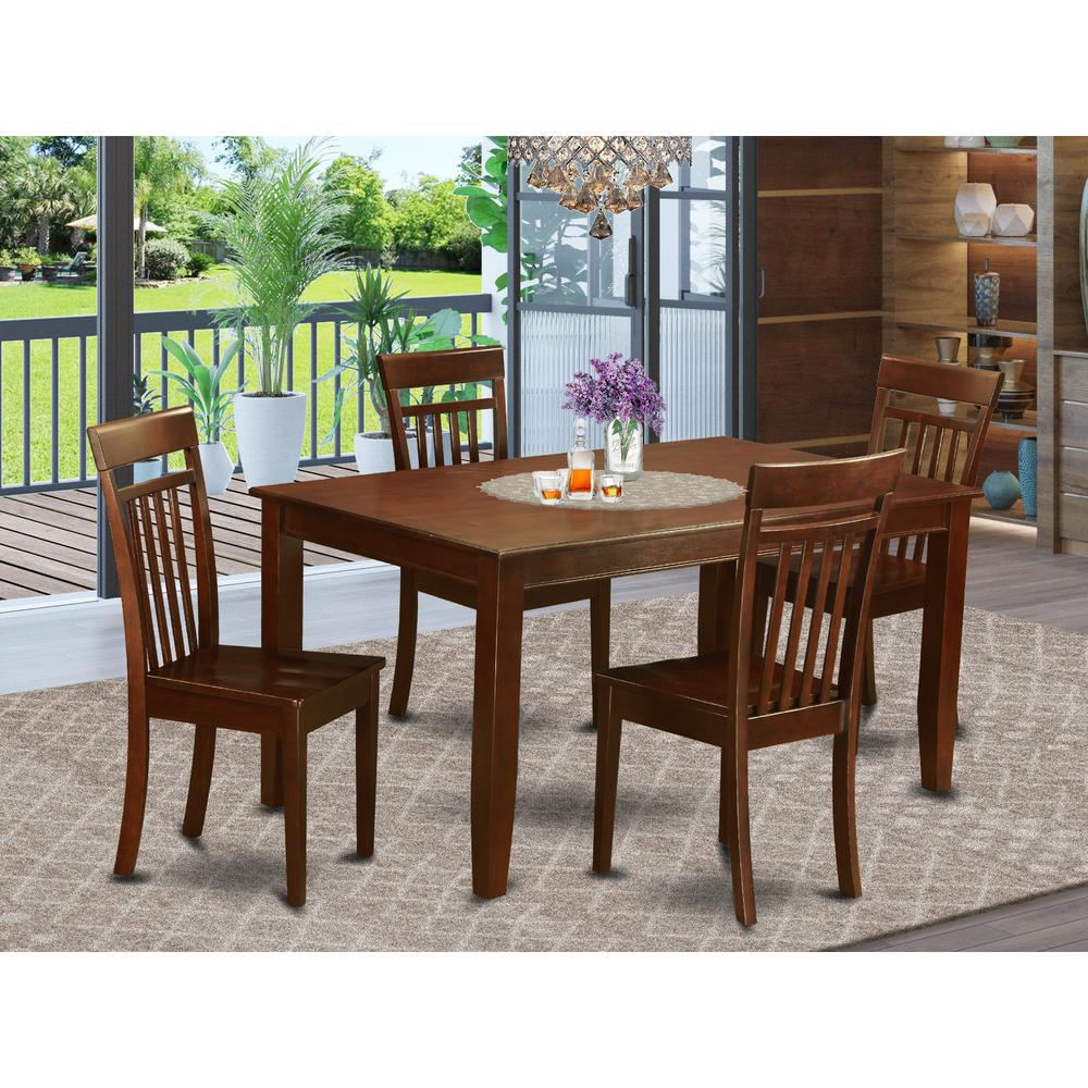 5  PC  Kitchen  Table  set  for  4-Kitchen  Table  and  4  Kitchen  Chairs. Picture 1