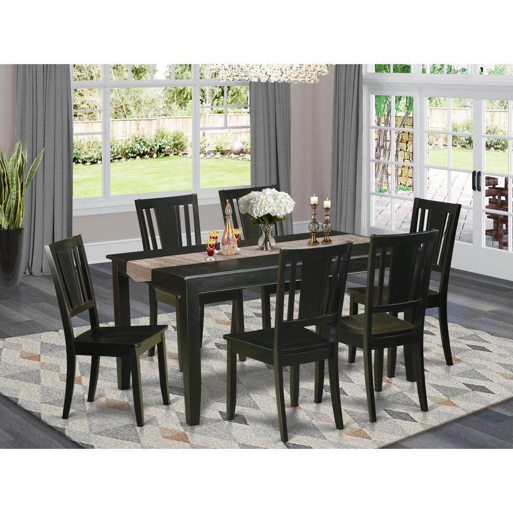7  Pc  Dining  room  set  for  6  -Dining  Table  and  6  Chairs  for  Dining  Chairs. Picture 1