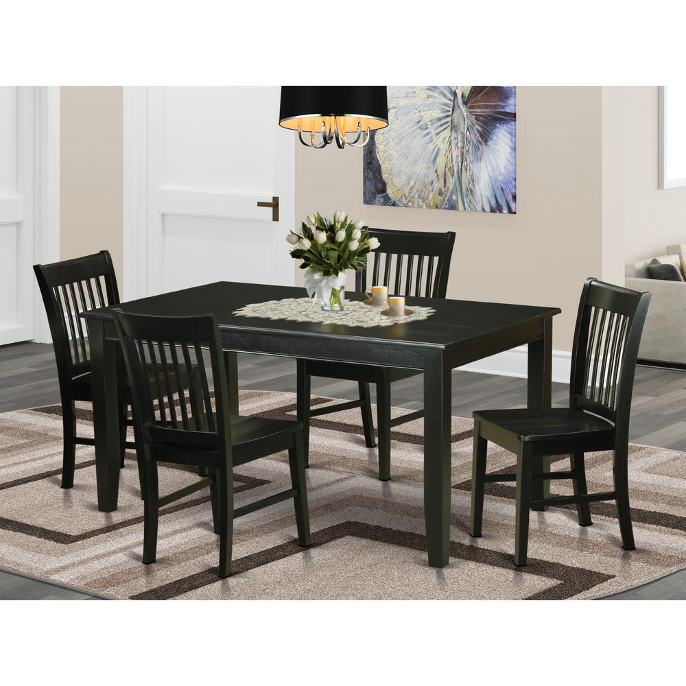 5  PC  dinette  set-Dinette  Table  and  4  Dining  Chairs. Picture 1