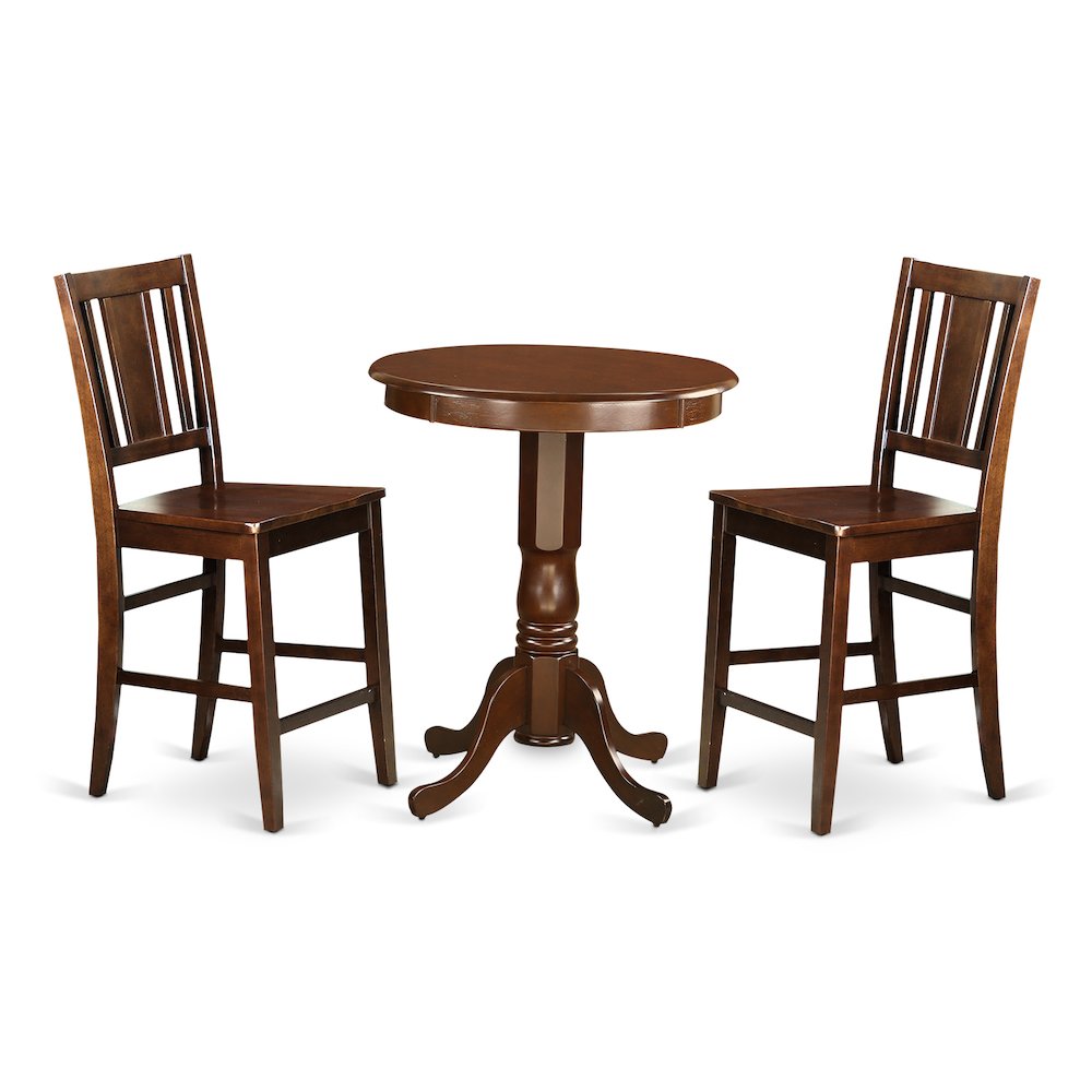 3  Pcpub  Table  set-pub  Table  and  2  dinette  Chairs.. Picture 1