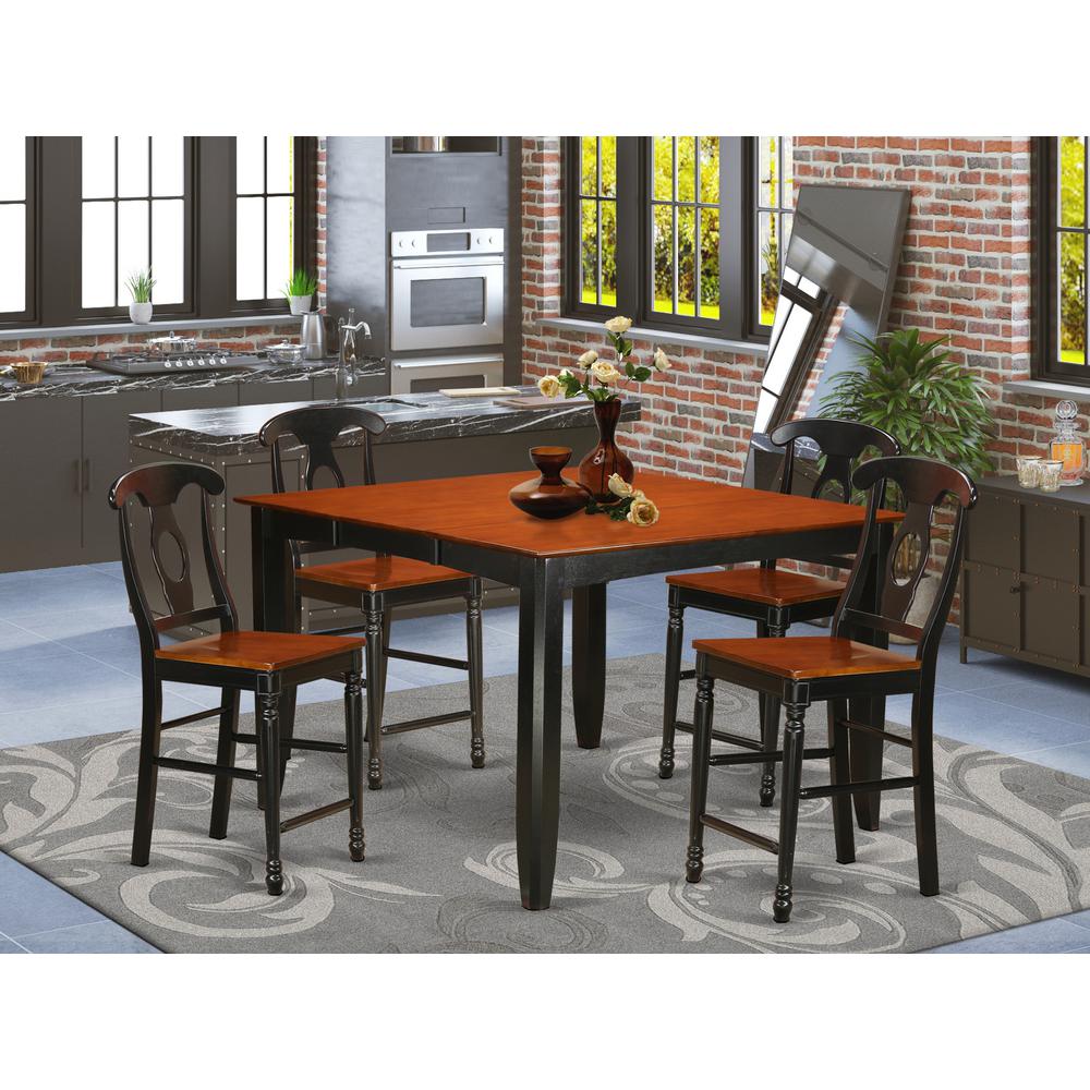5  Pc  counter  height  Dining  room  set-pub  Table  and  4  Kitchen  Dining  Chairs.. Picture 1