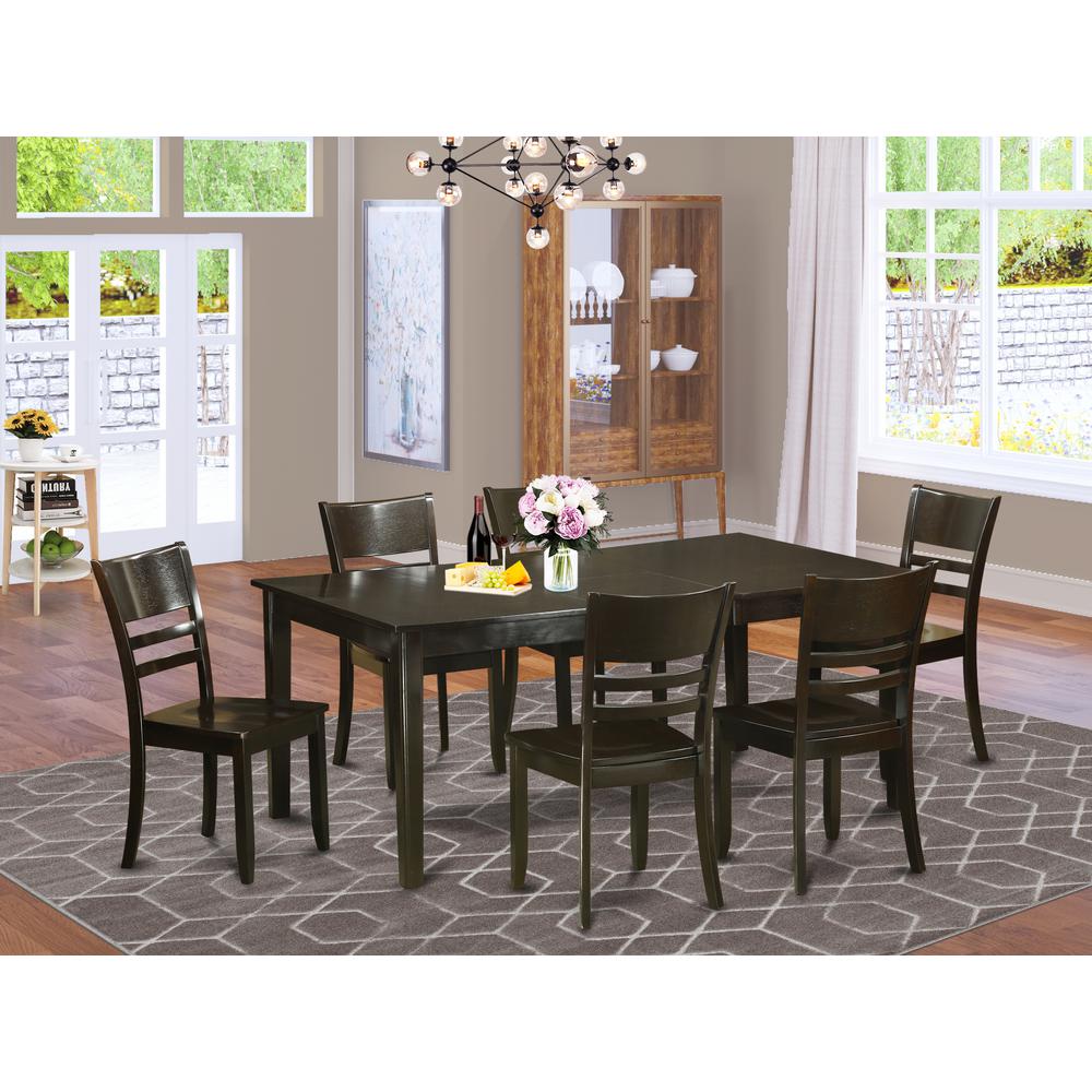 7  Pc  Dining  set-Dining  room  set-Table  and  6  Dinette  Chairs.. Picture 2
