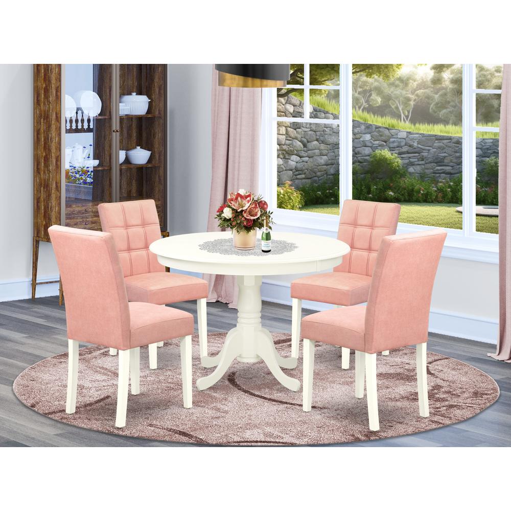 5 Piece Kitchen Table Set consists A Dinner Table. Picture 1