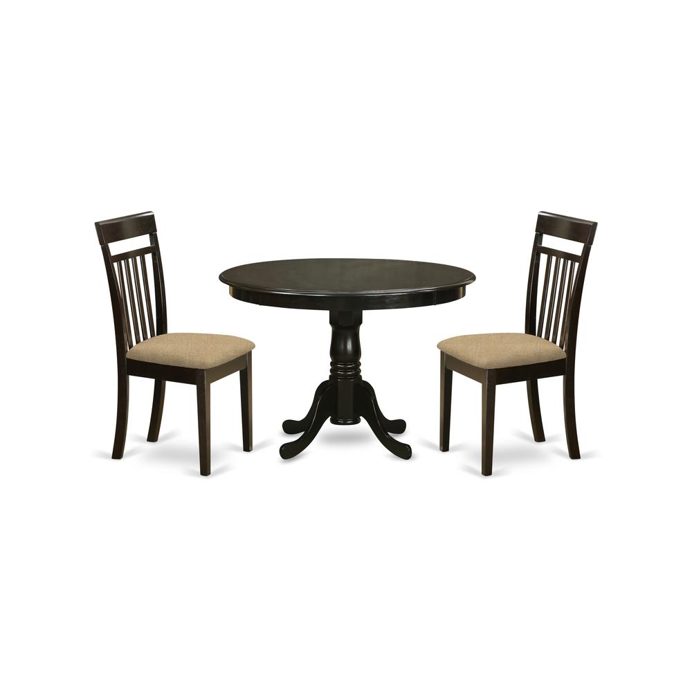 3  Pc  Kitchen  nook  Dining  set-Dining  Table  and  2  dinette  Chairs. Picture 1