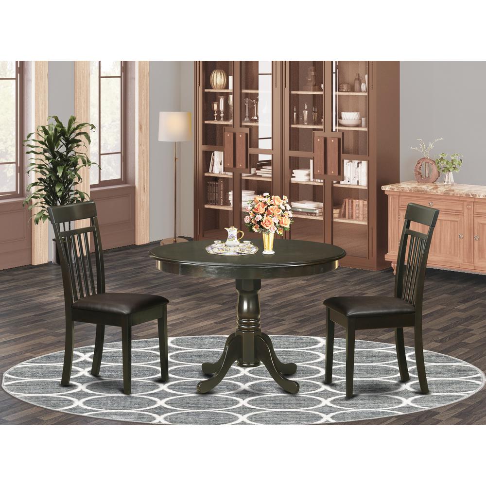 3  Pc  Kitchen  Table  set-Table  and  2  Dinette  Chairs.. Picture 1