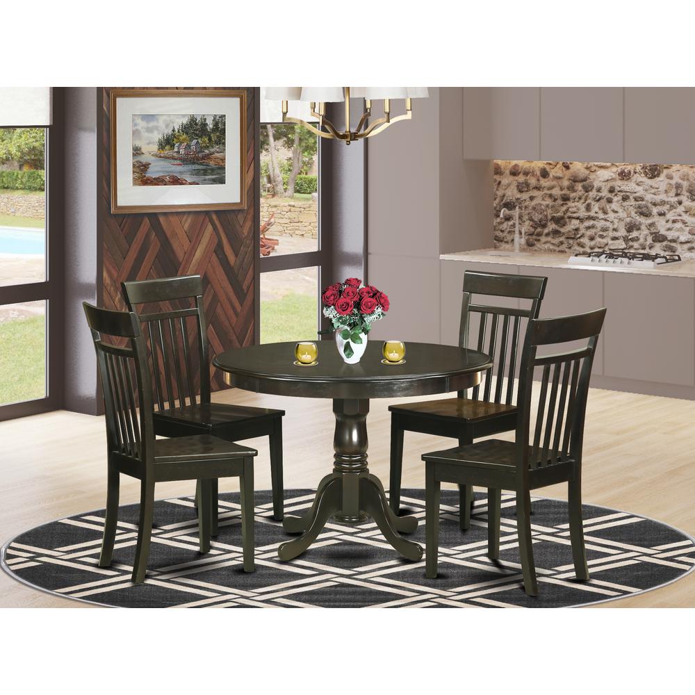 5  Pc  Kitchen  nook  Dining  set-breakfast  nook-Table  and  4  dinette  Chairs.. Picture 1