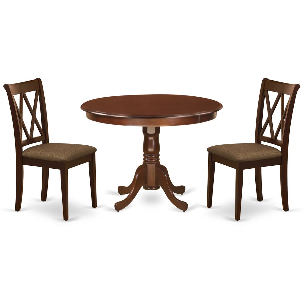 Dining Room Set Mahogany, HLCL3-MAH-C. Picture 1