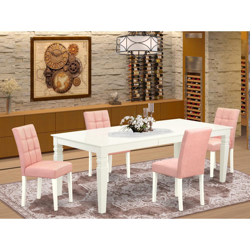 5 Piece Dinner Table Set contain A Kitchen Table. Picture 1