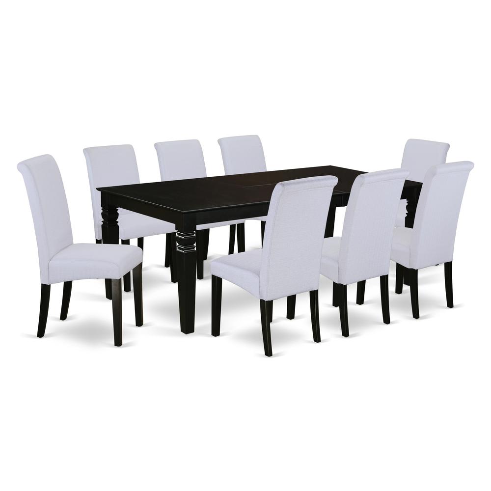 Dining Room Set Black, LGBA9-BLK-05. Picture 1