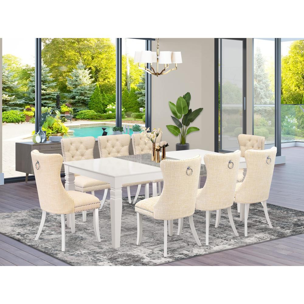 9 Piece Dining Table Set. Picture 1