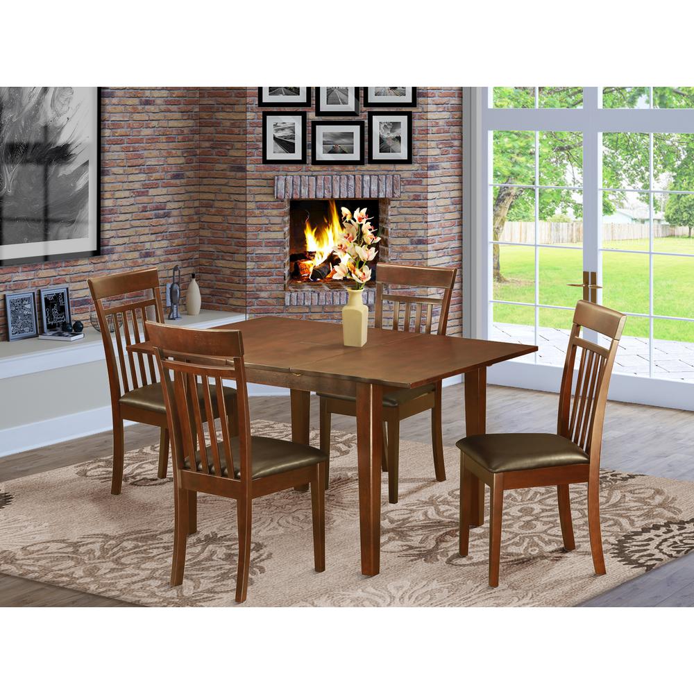 5  Pc  Kitchen  dinette  set-Kitchen  Tables  and  4  Dining  Chairs. Picture 1