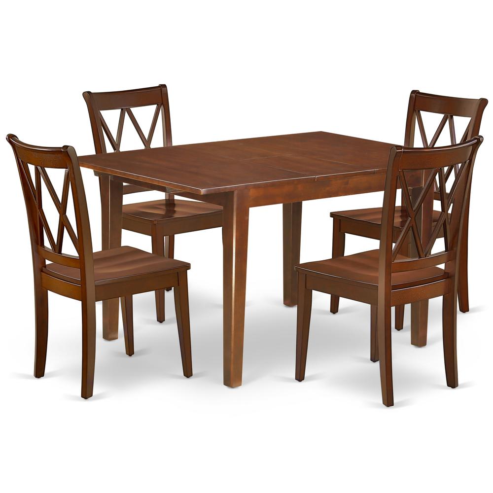 Dining Room Set Mahogany, MLCL5-MAH-W. Picture 1