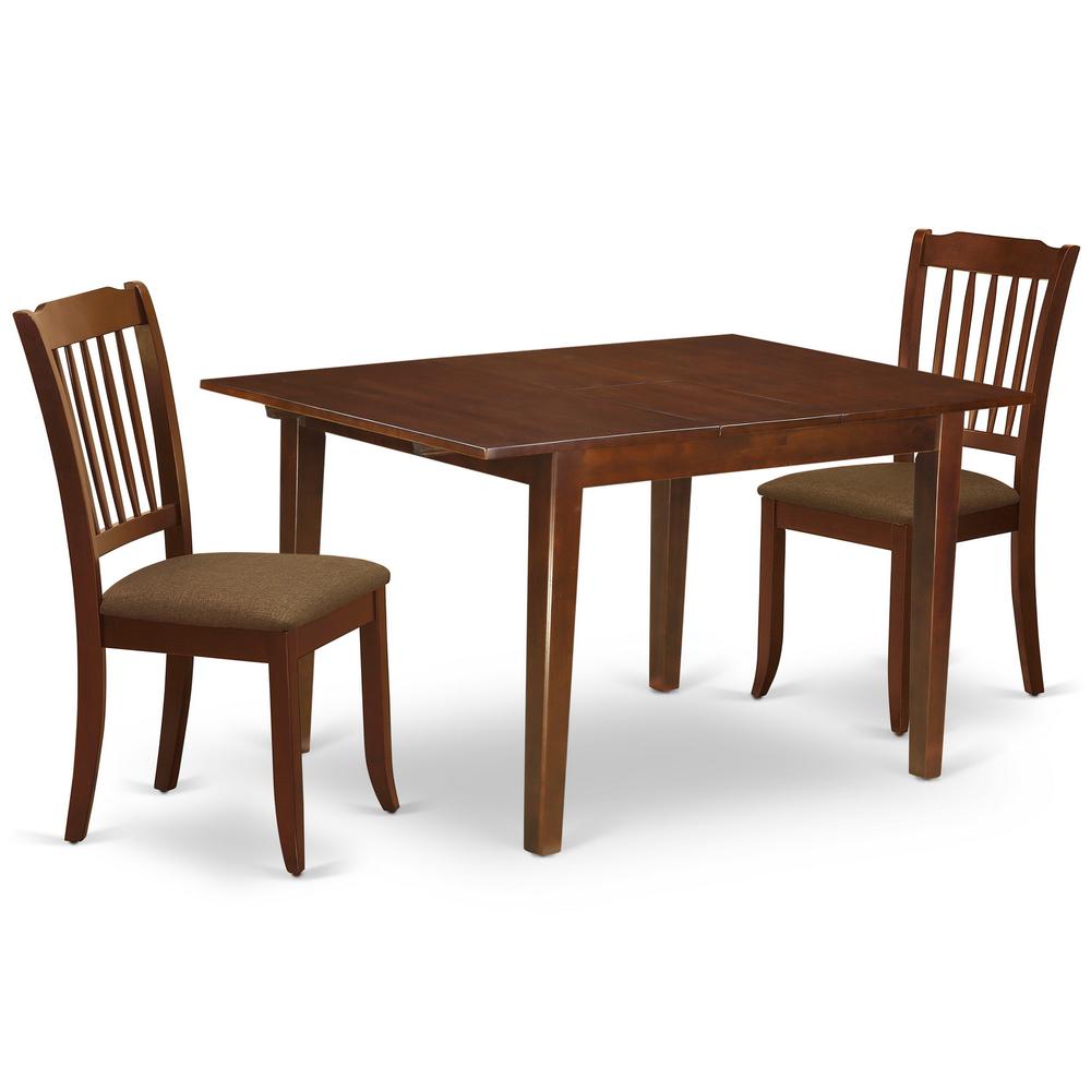 Dining Room Set Mahogany, MLDA3-MAH-C. Picture 1