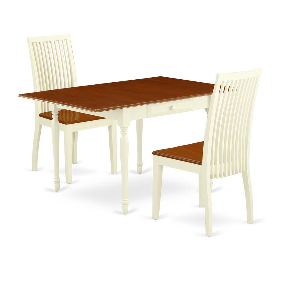 Dining Room Set, MZIP3-WHI-W. Picture 1