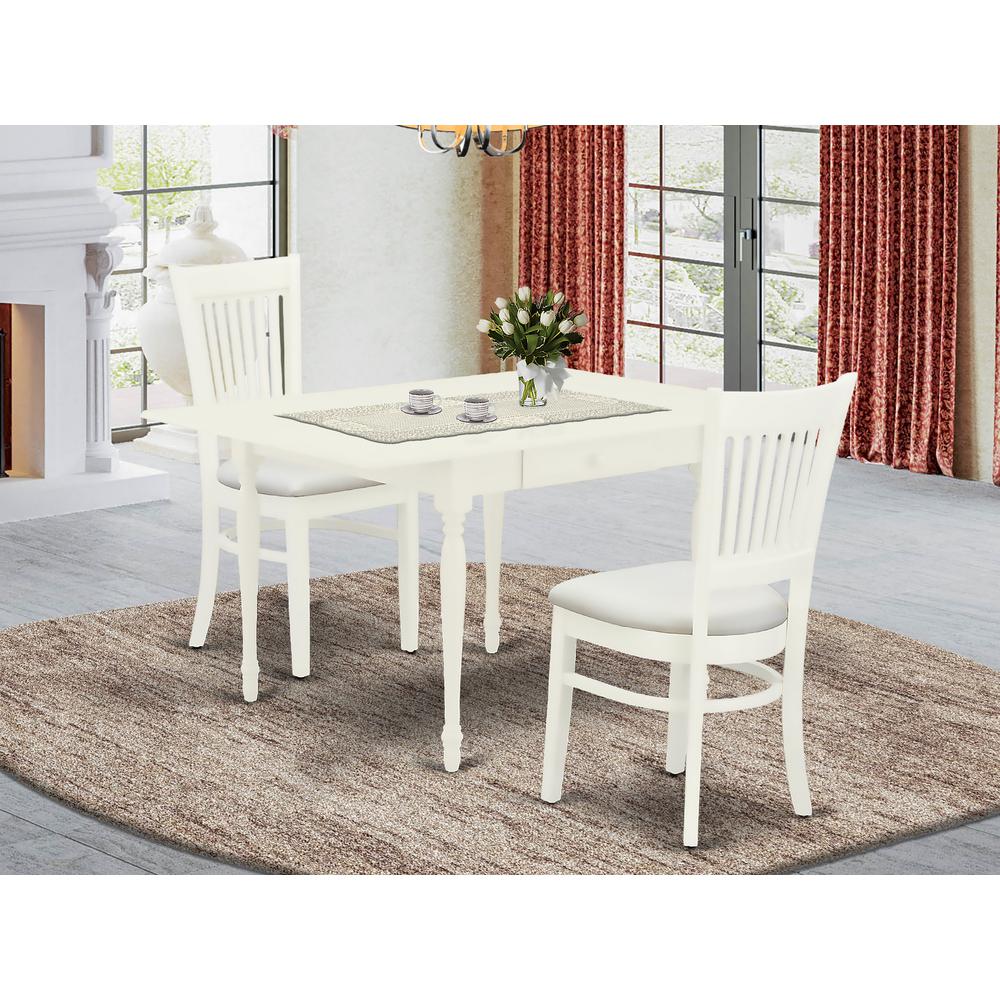 Dining Table- Dining Chairs, MZVA3-LWH-C. Picture 1