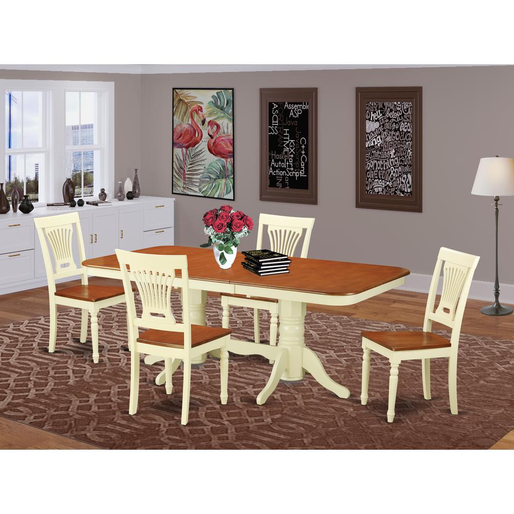 5  Pc  Dining  set-Dining  Table  and  4  Dining  Chairs. Picture 1