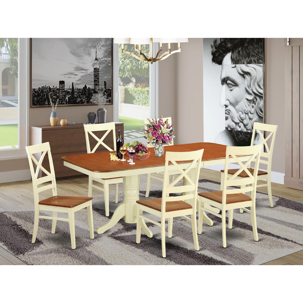 7  Pc  dinette  Table  set  -Table  and  6  Dining  Chairs. Picture 1