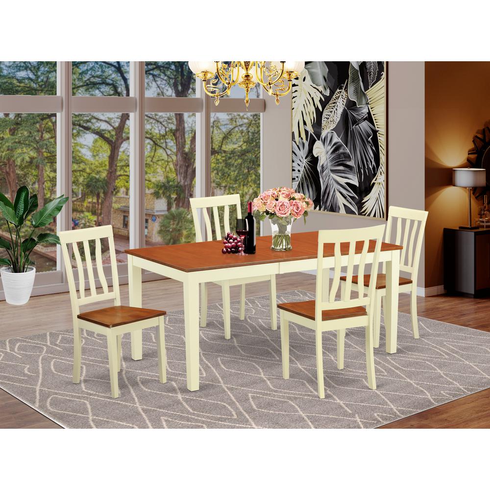 5  Pc  dinette  Table  set  -Table  and  4  Dining  Chairs. Picture 1