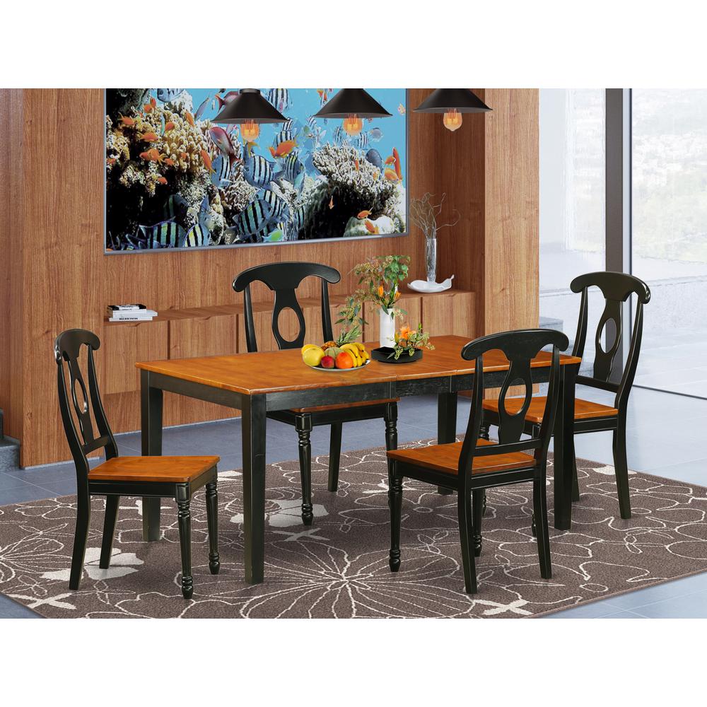 5  PC  Table  set-Dining  Table  and  4  Dining  Chairs. The main picture.